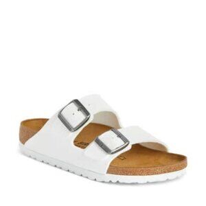 Birkenstock Arizona Birko-Flor Sandal White (Size 36)